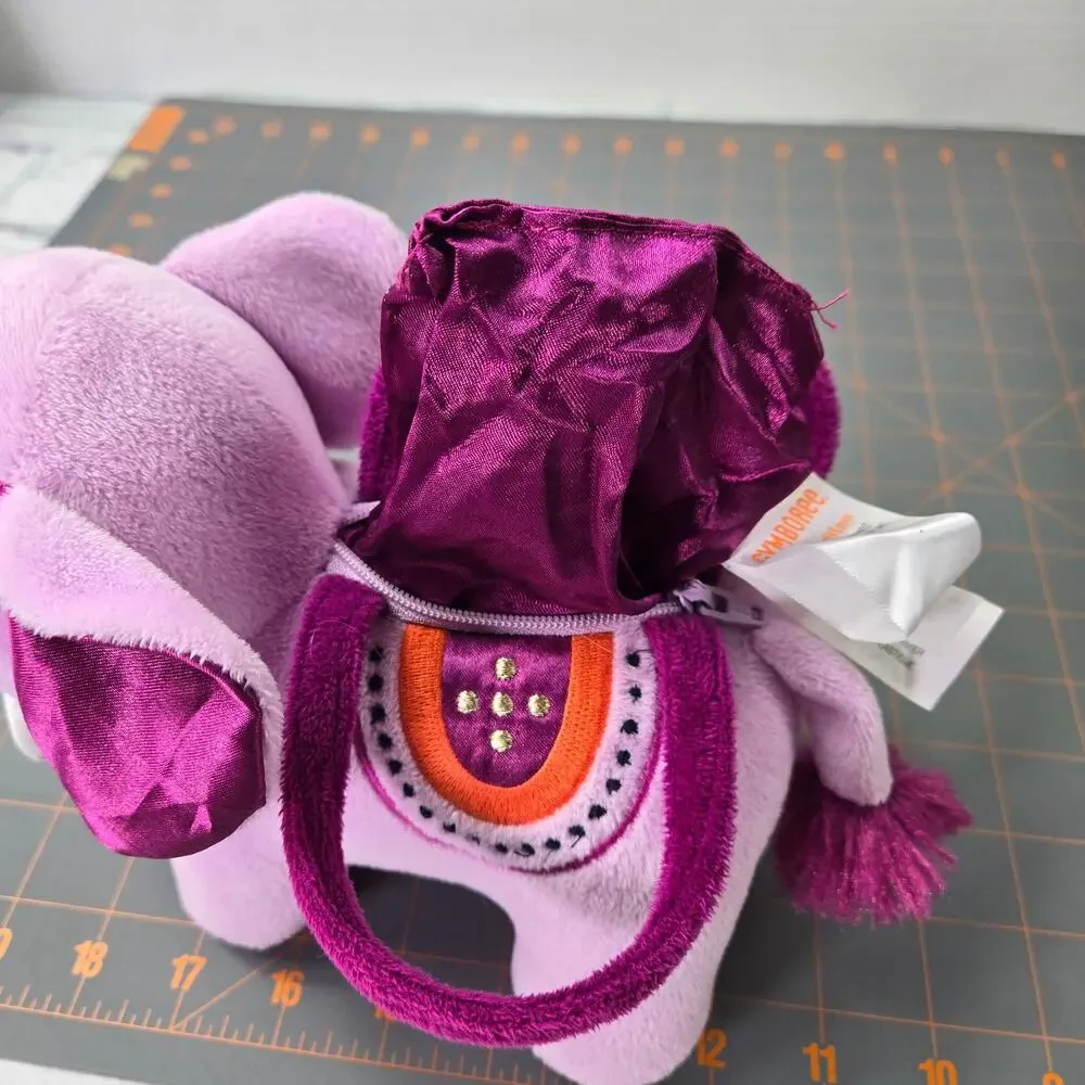 Gymboree Mini Spice Market Purple Elephant Child's Purse